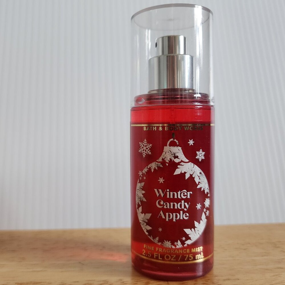 NWT Bath and Body Works Fine Fragrance Mist, Travel Size, Winter Candy Apple